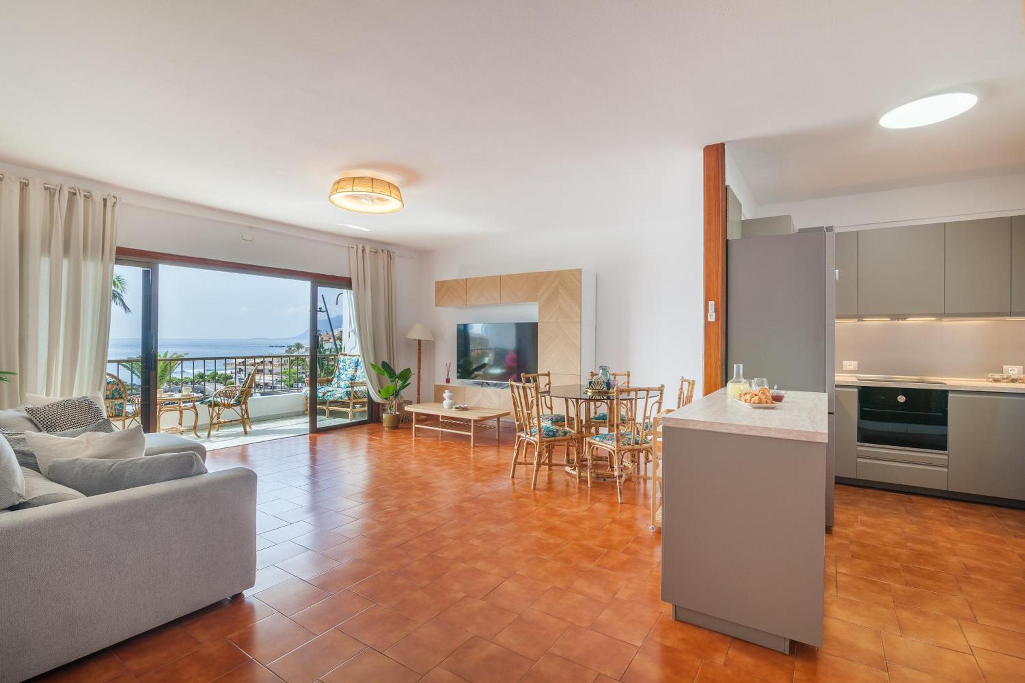 Apartamento Casa De Franco - Ocean View, Terrace, Balcony, 50M From Playa La Arena, Fibre Net Puerto de Santiago  Exterior foto