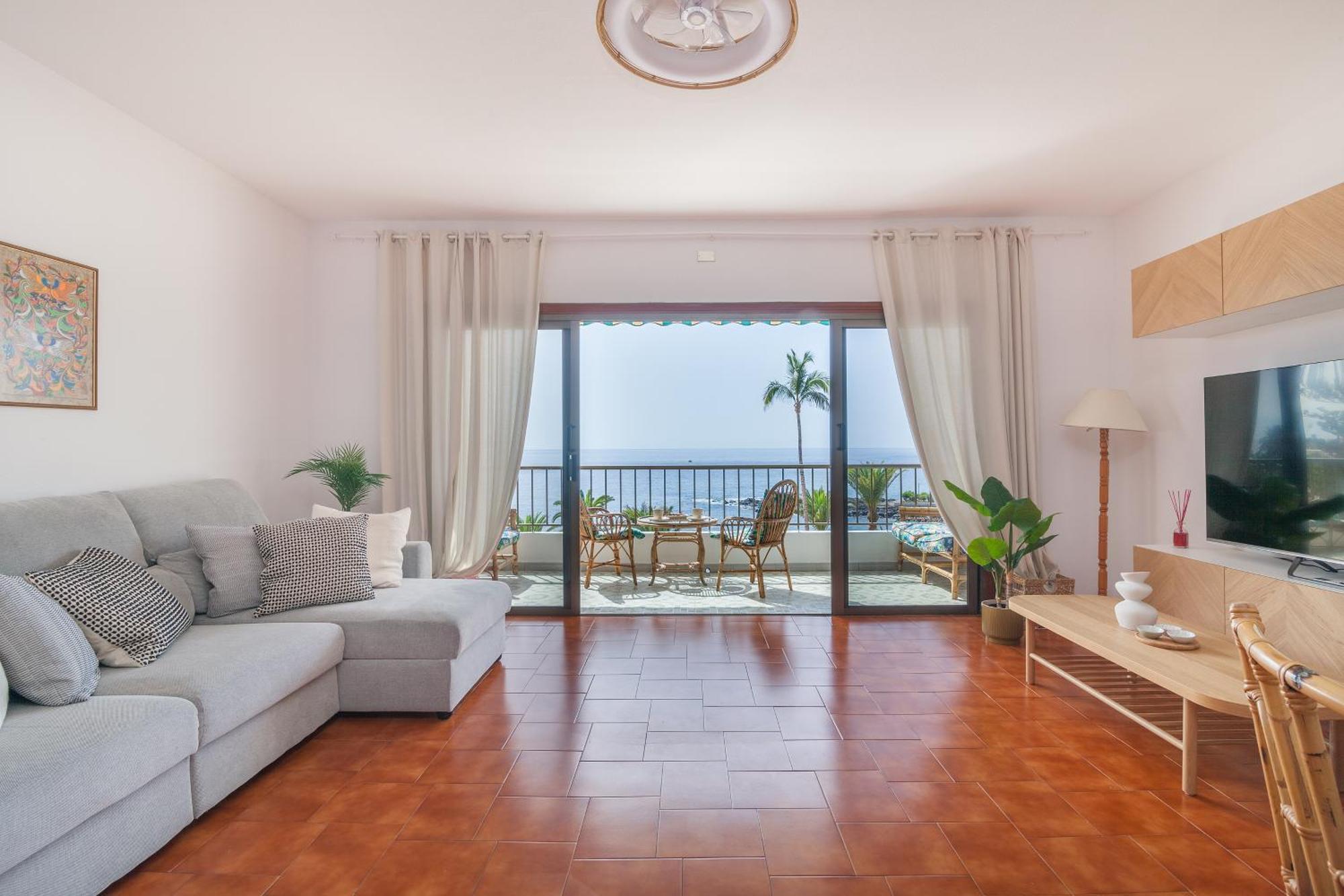 Apartamento Casa De Franco - Ocean View, Terrace, Balcony, 50M From Playa La Arena, Fibre Net Puerto de Santiago  Exterior foto